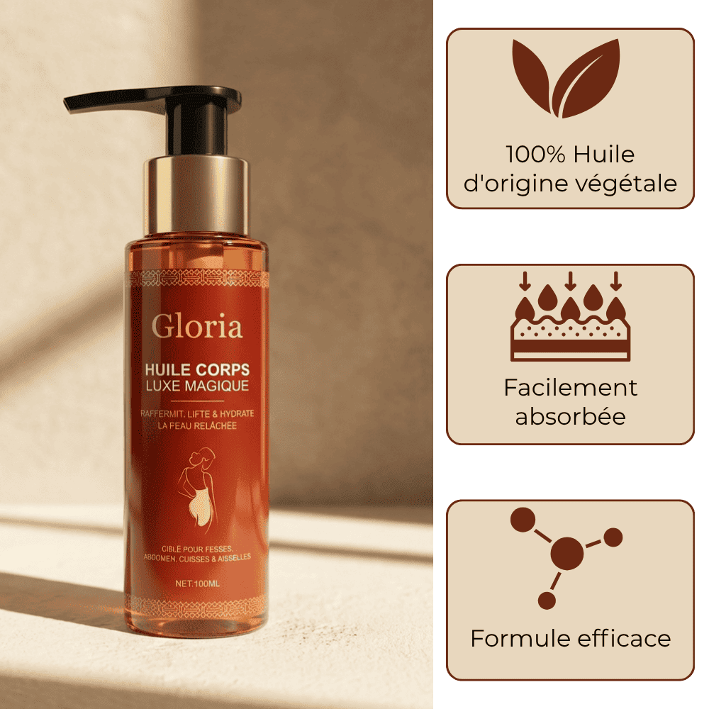 Gloria - Huile raffermissante pour le corps
