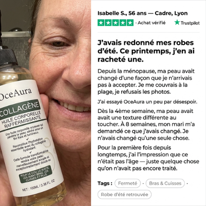 OceAura — Huile raffermissante au collagène